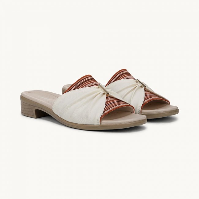 LifeStride Paradise Sandal - Eggnog Jersey Fabric LifeStride Paradise Sandal - Eggnog Jersey Fabric