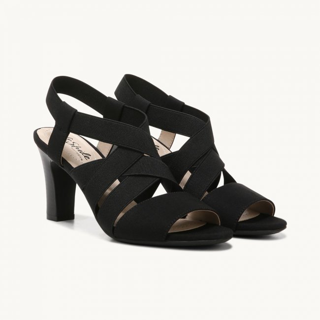 LifeStride Charlotte Heeled Sandal - Black LifeStride Charlotte Heeled Sandal - Black