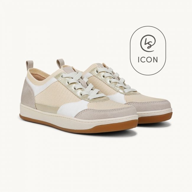 LifeStride Dynamic Slip On Sneaker - Sand Knit Fabric LifeStride Dynamic Slip On Sneaker - Sand Knit Fabric